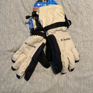 Columbia Tan and Black Insulated Gloves